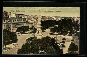 Seller image for Ansichtskarte Lisboa, Avenida da Liberdade for sale by Bartko-Reher