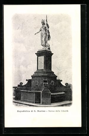 Seller image for Ansichtskarte S. Marino, Statua della Libert for sale by Bartko-Reher
