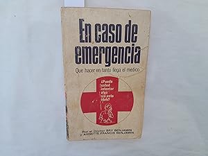 Imagen del vendedor de En caso de emergencia. a la venta por Librera "Franz Kafka" Mxico.