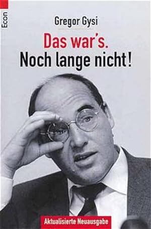 Seller image for Das war's noch lange nicht for sale by Versandantiquariat Felix Mcke