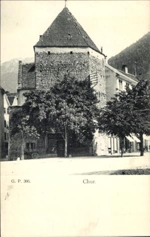 Ansichtskarte / Postkarte Chur Kanton Graubünden, Gebäude