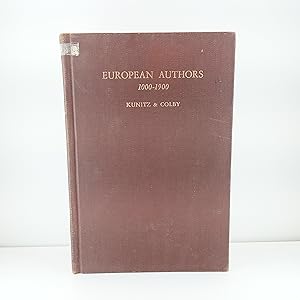 Seller image for European Authors 1000-1900 for sale by Cat On The Shelf