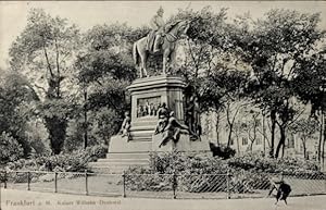 Ansichtskarte / Postkarte Frankfurt am Main, Kaiser Wilhelm-Denkmal