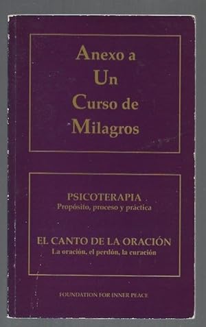 Seller image for ANEXO A UN CURSO DE MILAGROS for sale by Desvn del Libro / Desvan del Libro, SL