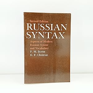 Bild des Verkufers fr Russian Syntax: Aspects of Modern Russian Syntax and Vocabulary zum Verkauf von Cat On The Shelf