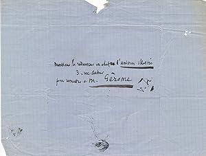 Victor HUGO (1802-1885), écrivain signature autographe