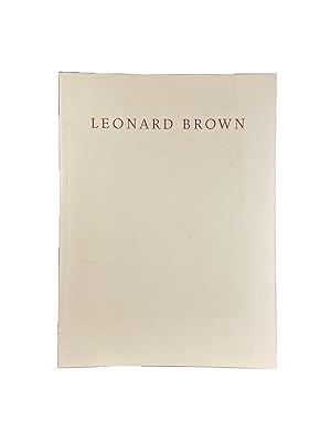 Image du vendeur pour Leonard Brown Up and Down Backwards and Forwards mis en vente par Archives Fine Books (ANZAAB, ILAB)