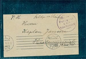 Ansichtskarte / Postkarte Stempel Marineschiffspost MSP No. 64, Kaiser Friedrich III, Briefstempel
