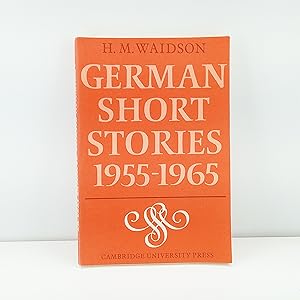 Image du vendeur pour German Short Stories 19551965 mis en vente par Cat On The Shelf