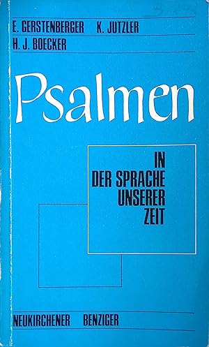 Immagine del venditore per Psalmen in der Sprache unserer Zeit. venduto da books4less (Versandantiquariat Petra Gros GmbH & Co. KG)