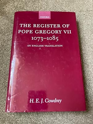 Imagen del vendedor de The Register of Pope Gregory VII 1073-1085: An English Translation a la venta por Lacey Books Ltd