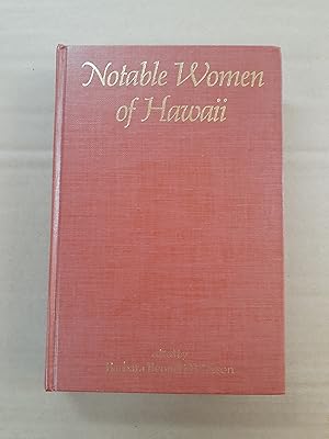 Bild des Verkufers fr Notable Women of Hawaii. zum Verkauf von City Basement Books