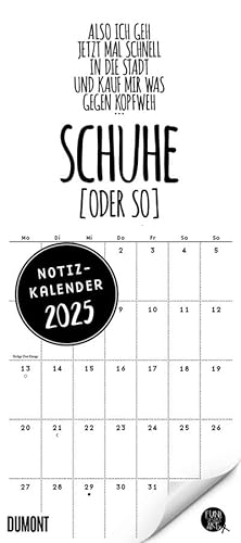 Immagine del venditore per Funi Smart Art Notizkalender 2025 - Planer - Funny Quotes, Sprche - Format 22 x 49,5 cm venduto da AHA-BUCH GmbH