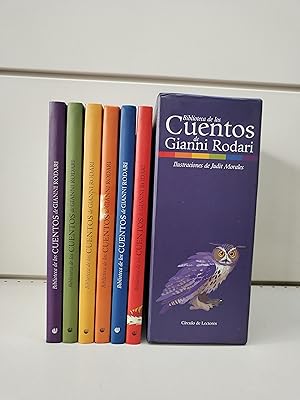 Biblioteca de los cuentos de Gianni Rodari - 6 tomos + Caja estuche