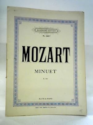 Bild des Verkufers fr Mozart - Minuet, Flute and Piano zum Verkauf von World of Rare Books