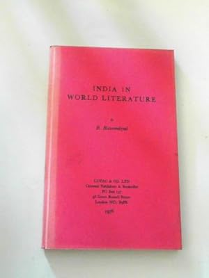 Bild des Verkufers fr India in world literature zum Verkauf von Cotswold Internet Books