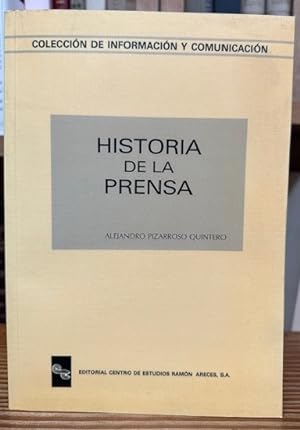 Imagen del vendedor de HISTORIA DE LA PRENSA a la venta por Fbula Libros (Librera Jimnez-Bravo)