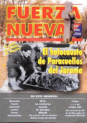 REVISTA FUERZA NUEVA. Nº 1201. FEBRERO 1999. PARACUELLOS DEL JARAMA