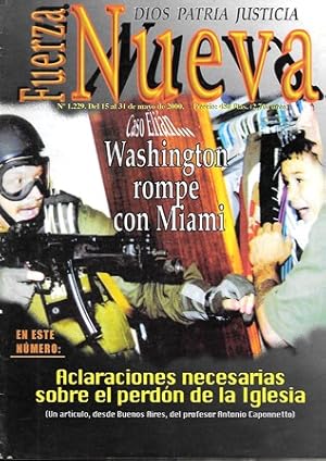 REVISTA FUERZA NUEVA. Nº 1229. MAYO 2000. CASO ELIAN