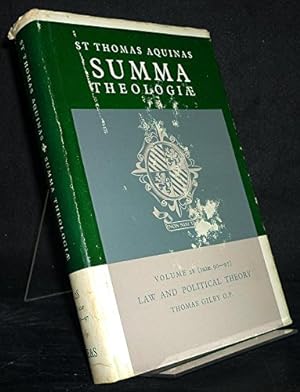 Seller image for Summa Theologiae. Vol. 28. Law and Political Theory (1a2ae. 90-97). Latin Text, English Translation, Introduction, Notes, Appendices & Glossary By Thomas Gilby for sale by Redux Books