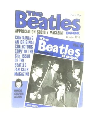 Seller image for The Beatles Appreciation Society Magazine No 6, October 1976 (with The Beatles Monthly Book No 6, Jan 1964) for sale by World of Rare Books