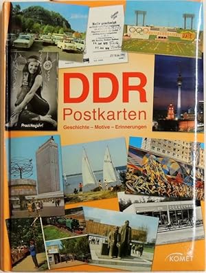 Bild des Verkufers fr DDR-Postkarten; die DDR 1949 - 1990 in Postkarten ; [Geschichte - Motive - Erinnerungen] zum Verkauf von Peter-Sodann-Bibliothek eG