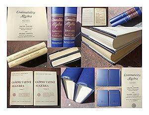 Imagen del vendedor de Commutative Algebra. Volume I and II. (= Reihe: The University Series in Higher Mathematics). Erstausgaben. a la venta por Versandantiquariat Abendstunde