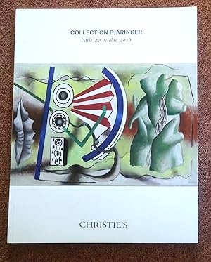 Bjaringer Collection, 20 Octobre 2016, Christie's Paris Auction Catalogue + List of prices realised.