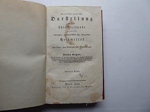 Imagen del vendedor de Theoretisch-praktische Darstellung der in der Thierheilkunde bewhrten ditetischen, pharmaceutischen und chirurgischen Heilmittel nach ihrer Natur, ihren Wirkungen und ihrem Gebrauche von Anton Hayne. Zweyter Band (nur dieser !). a la venta por Antiquariat Heinzelmnnchen