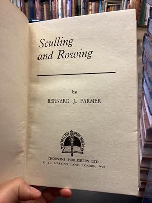 Bild des Verkufers fr Sculling and Rowing zum Verkauf von Foster Books - Stephen Foster - ABA, ILAB, & PBFA