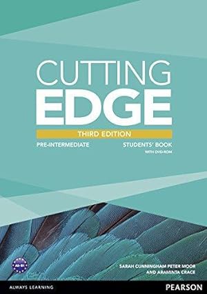 Bild des Verkufers fr Cutting Edge 3rd Edition Pre-Intermediate Students' Book and DVD Pack zum Verkauf von WeBuyBooks