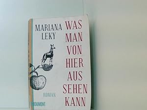 Bild des Verkufers fr Was man von hier aus sehen kann: Roman Roman zum Verkauf von Book Broker