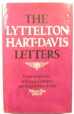 Image du vendeur pour The Lyttleton Hart-Davis Letters: Correspondence of George Lyttelton and Rupert Hart-Davis, Volume Two, 1956-57 mis en vente par PsychoBabel & Skoob Books