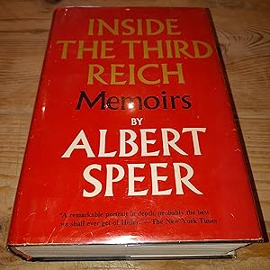 Seller image for Inside the Third Reich: Memoirs for sale by Oakholm Books