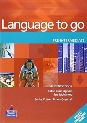 Imagen del vendedor de Language to Go Pre-Intermediate Students Book a la venta por WeBuyBooks