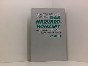 Seller image for Das Harvard-Konzept: Sachgerecht verhandeln - erfolgreich verhandeln sachgerecht verhandeln - erfolgreich verhandeln for sale by Book Broker