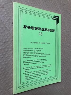 Imagen del vendedor de Foundation Number 26: The Review of Science Fiction, October 1982 a la venta por Raymond Tait