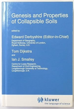 Immagine del venditore per Genesis and Properties of Collapsible Soils venduto da PsychoBabel & Skoob Books