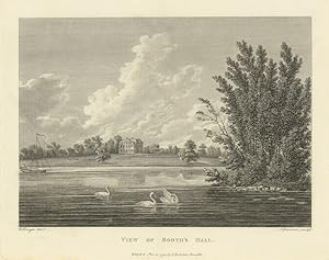 View of Booth's Hall [Booths Park, Knutsford]