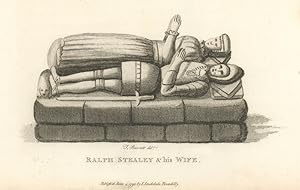 Ralph Stealey & his wife [Sir Ralph Staley or Ralph de Stavelegh, lord of the Manor of Staley Hal...