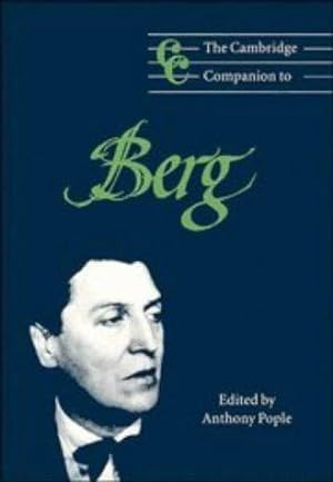 Immagine del venditore per Camb Companion to Berg (Cambridge Companions to Music) venduto da WeBuyBooks