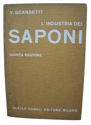 Imagen del vendedor de L'Industria Dei Saponi a la venta por Librera Aves Del Paraso