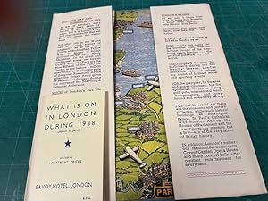 Imagen del vendedor de Savoy Hotel London - London is nearer - Hotel Brochure a la venta por ART...on paper - 20th Century Art Books