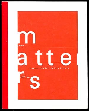 Imagen del vendedor de Matters: 1988 - 1997 a la venta por Bookworks