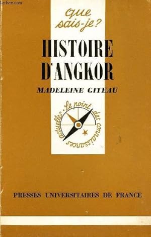 Image du vendeur pour Histoire d'angkor mis en vente par Libros Tobal