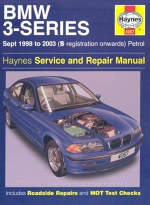 Bild des Verkufers fr BMW 3-Series Petrol Service and Repair Manual: Sept 1998 to 2003: S Registration Onwards: Petrol: HA4067 (Haynes Service and Repair Manuals) zum Verkauf von WeBuyBooks