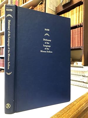 Seller image for Dictionary of the Language of the Micmac Indians for sale by The Odd Book  (ABAC, ILAB)