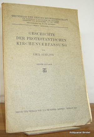 Seller image for Geschichte der protestantischen Kirchenverfassung. 2. Auflage. for sale by Antiquariat Christian Strobel (VDA/ILAB)