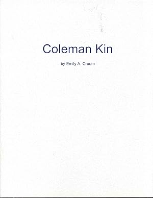 Seller image for Coleman Kin: A History of Cumberland County Virginia Colemans and Related Families for sale by Bookmarc's