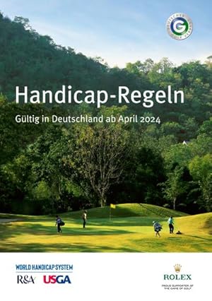 Bild des Verkufers fr Handicap-Regeln : Gltig in Deutschland ab April 2024 zum Verkauf von AHA-BUCH GmbH
